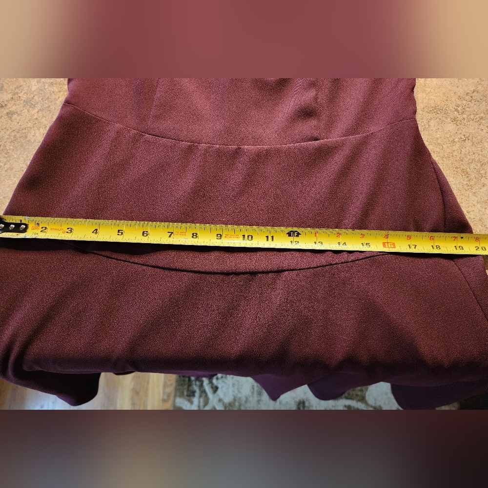 Ann Taylor Deep Plum Long Sleeve Dress Size 10 NWT - Picture 10 of 12